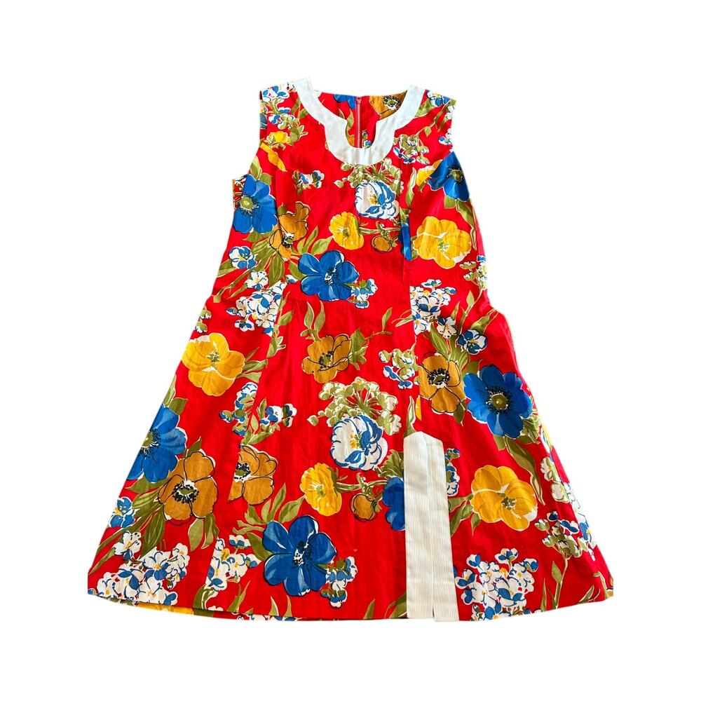 Vintage 60s 70s dash about mini dress‎ floral